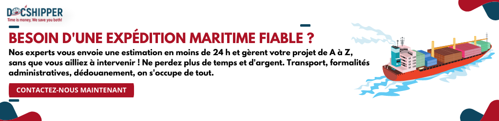 Besoin d'une expédition maritime fiable