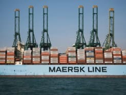 Maersk Shipping vessel